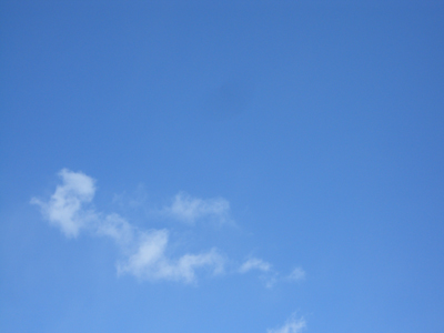 くもひとつない、とはマサにこれ。