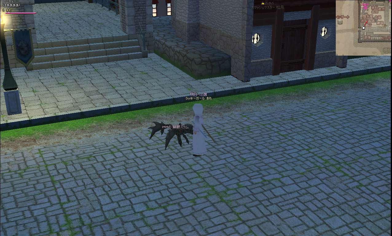 なんということでしょう～！あたりに飼い主らいき姿はなかったのです…。